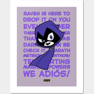 Teen Titans Go To The Movies - Raven Posters and Art